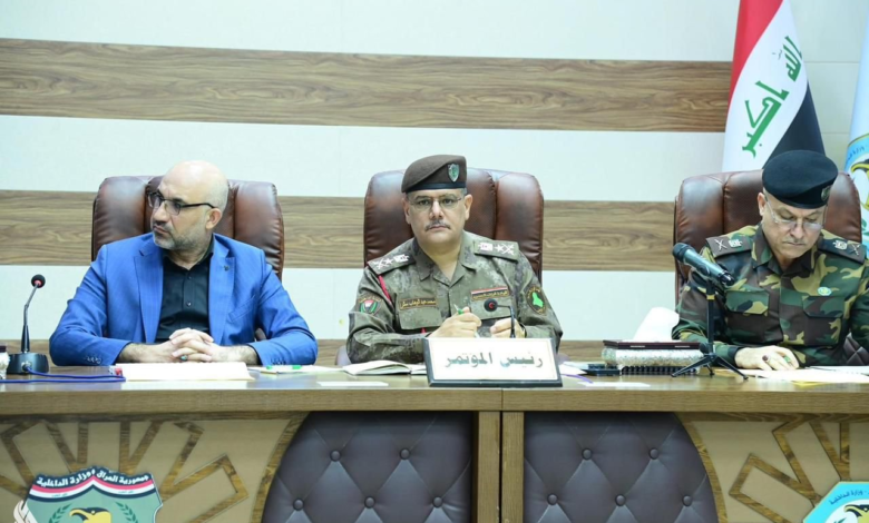 قائد قوات الحدود يوجه بتسخير كافة الموارد لإنجاح خطة تأمين زيارة وفاة الرسول (ص) في النجف الأشرف