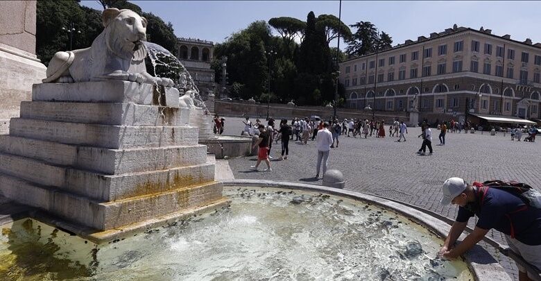 إنذار أحمر في 14 مدينة إيطالية مع استمرار ارتفاع درجات الحرارة