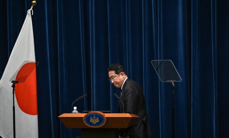انتخابات الحزب الحاكم في اليابان: كيشيدا يخطط للانسحاب من السباق