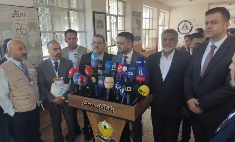 انتخابات كردستان: اللجنة القانونية تُرسل فرقاً رقابية لجميع المحافظات