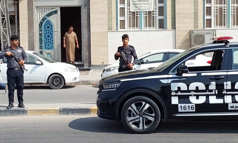 222 متسولاً خلف القضبان في حملة أمنية بالنجف