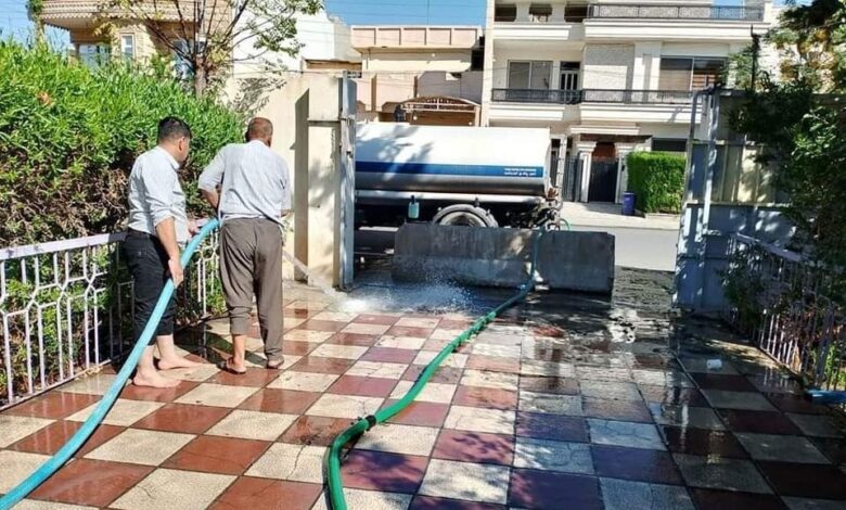 أربيل تشهد حملة تنظيف واسعة بعد الانتخابات