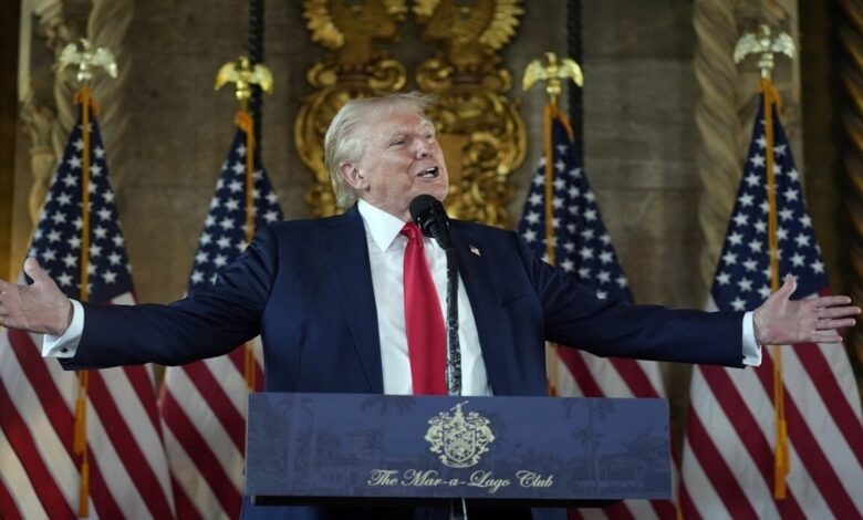 دونالد ترامب ينسحب من مقابلة تلفزيونية بسبب تهديدات أمنية