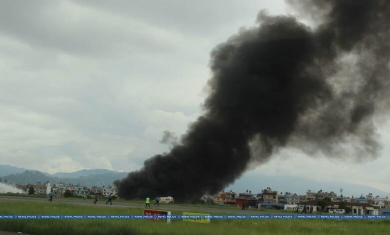 تحطم طائرة في نيبال: 18 قتيلاً ونجاة شخص واحد