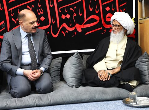 تعزيز العدالة: لقاء المرجع النجفي برئيس المحكمة الاتحادية