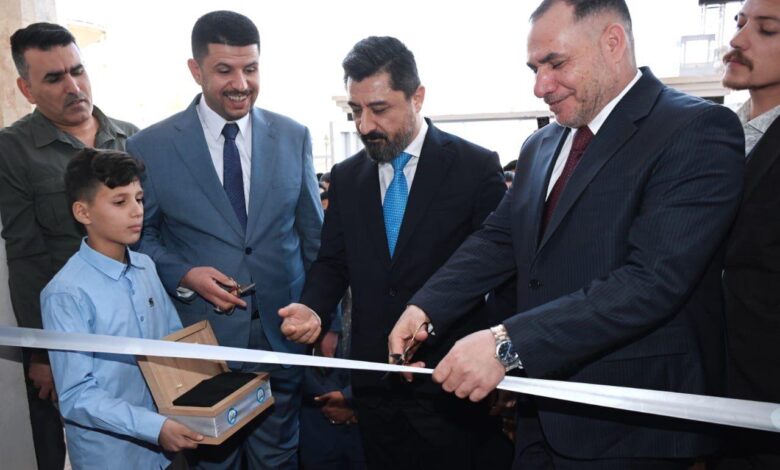 افتتاح مجمع الدوائر العدلية في قضاء الحمزة: خطوة نحو تعزيز العدالة