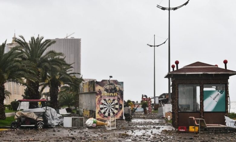 أضرار كبيرة في المكسيك نتيجة إعصار جون