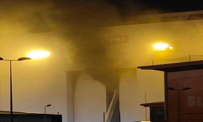 مصنع غواصات نووية بريطاني يشهد حريقاً كبيراً