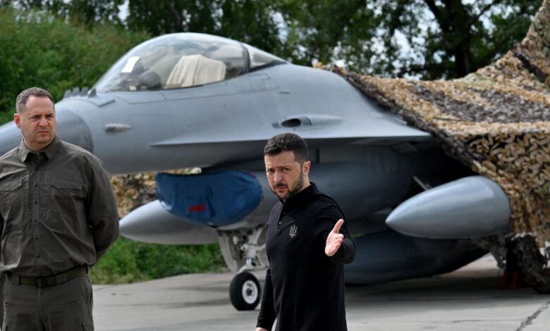 زيلينسكي يعلن تسلم مقاتلات “إف-16”: خطوة جديدة في تعزيز الدفاع الجوي الأوكراني