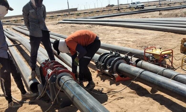 انجاز 95% من مشروع مياه الوفاء: خطوة نحو تحسين البنية التحتية