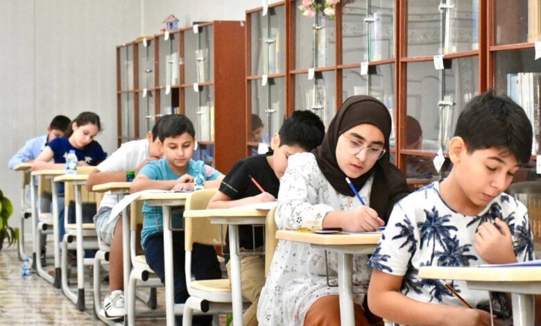 اختبارات للموهوبين: 166 طالبًا يتنافسون على مقاعد الصف الأول المتوسط