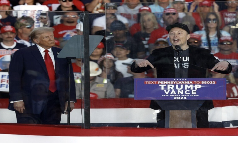 إيلون ماسك يواصل دعم حملة ترامب الانتخابية في ولاية بنسلفانيا