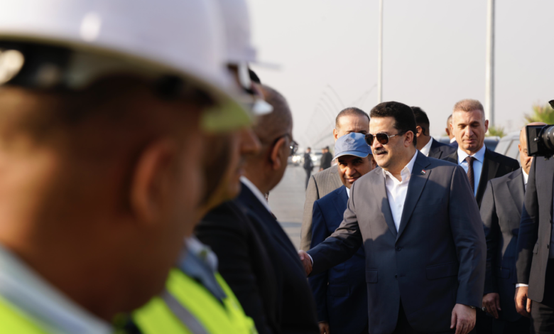 رئيس الوزراء يفتتح مشروع تأهيل طريق بغداد-الخالص ضمن خطة تطوير البنية التحتية