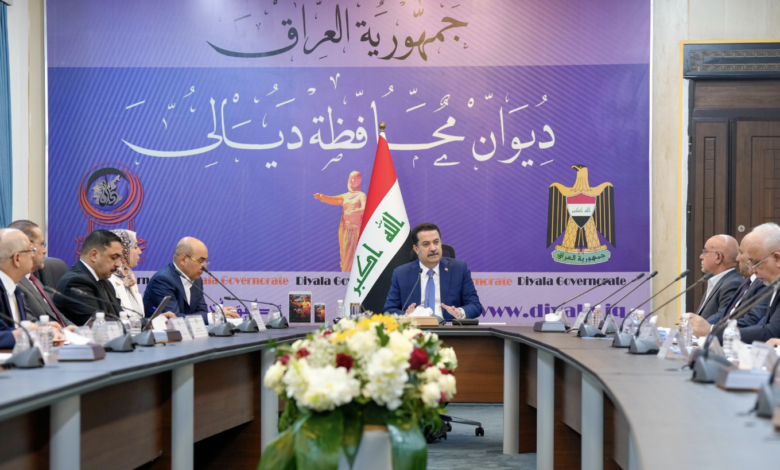 محافظ ديالى: موافقة رئيس الوزراء على تنفيذ مشاريع بقيمة 615 مليار دينار لدعم البنية التحتية