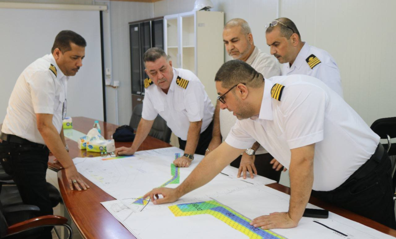 الموانئ تستعد للإرساء التجريبي في ميناء الفاو الكبير