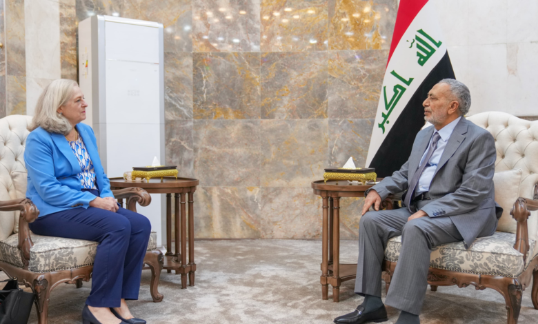 لقاء المشهداني وسفيرة الولايات المتحدة: الاتفاقية الأمنية في صدارة النقاش