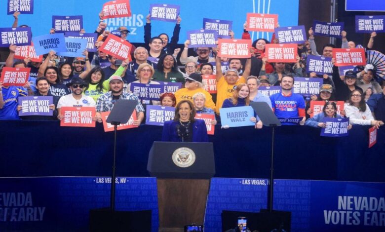 “شخصية غير متزنة وساعية للسلطة المطلقة”: هاريس تُحذر من عودة ترامب