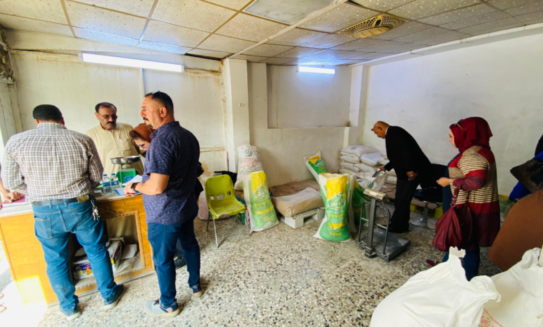 حملة رقابية على وكلاء المواد الغذائية في العراق لضمان استقرار الأسعار