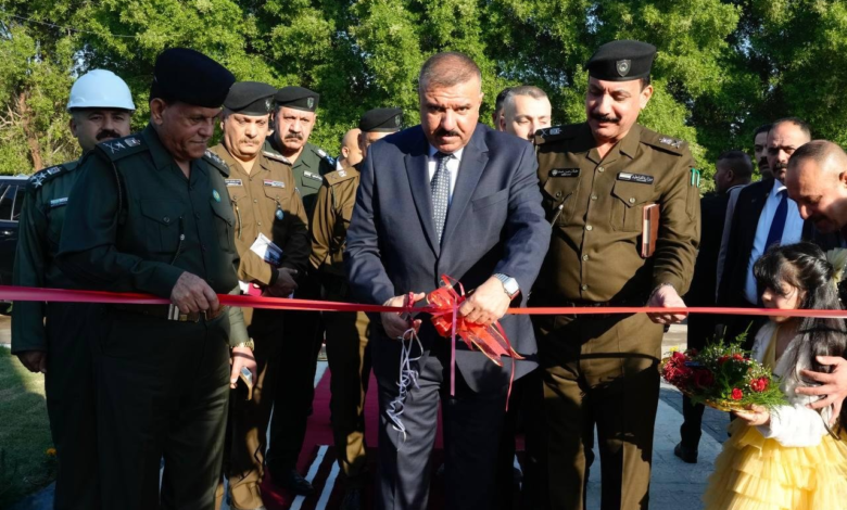 تطوير الخدمات الأمنية في بغداد: افتتاح مركز شرطة حديث