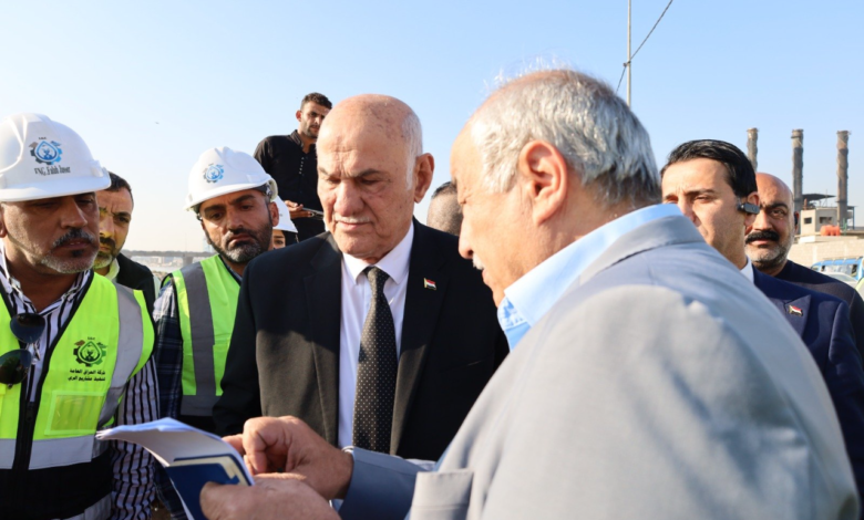 وزير الموارد المائية يتفقد مشروع تطوير نهر دجلة: اكتمال وشيك