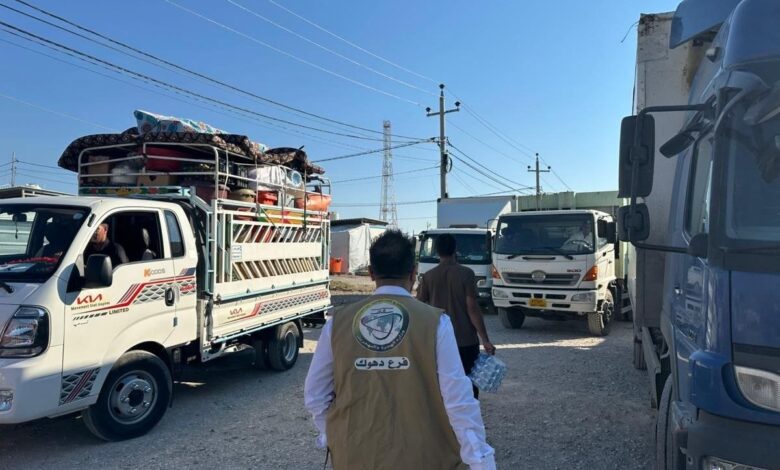 الاستقرار يعود إلى سنجار: عودة آمنة لـ 326 نازحاً