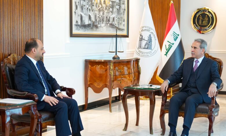 تعاون استراتيجي بين القضاء ومحافظة الأنبار لحل مشكلات الإعمار