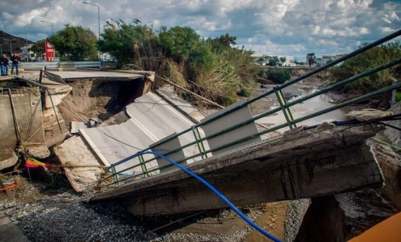 عاصفة بورا تضرب اليونان: قتلى وأضرار جسيمة في رودس