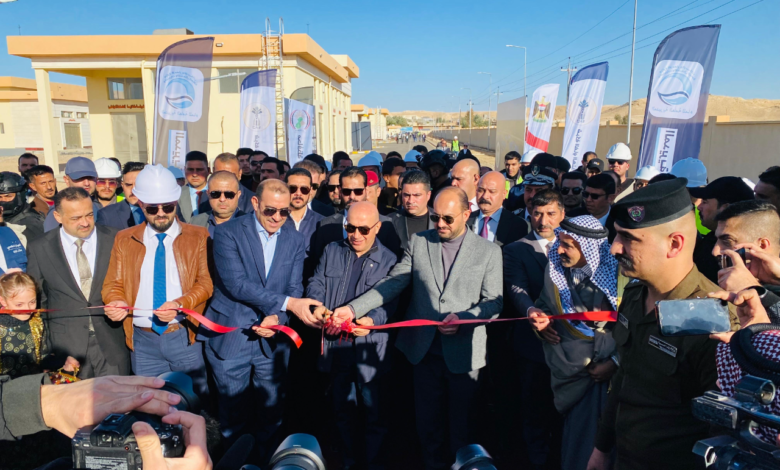 مشروع مياه البغدادي يُضيء الأنبار