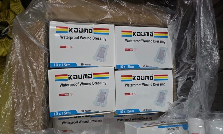 ضبط محاولة تهريب مستلزمات طبية في ميناء أم قصر الشمالي