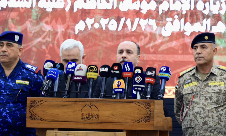 أمين بغداد يعلن نجاح الخطة الخدمية للزيارة الرجبية