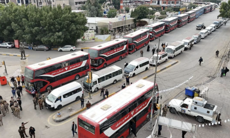 25 ألف مركبة و350 باصاً لخدمة الزائرين خلال الزيارة الرجبية