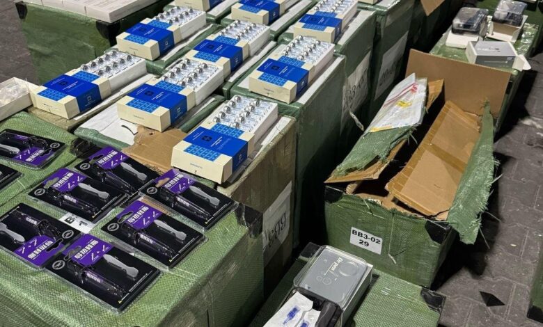 إحباط تهريب أدوية ومستلزمات طبية في أم قصر الشمالي