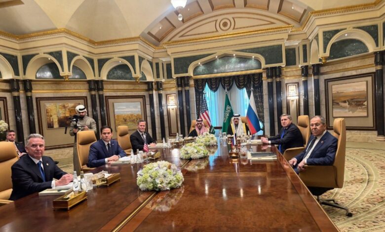 المفاوضات الأمريكية الروسية في الرياض لحل الأزمة الأوكرانية