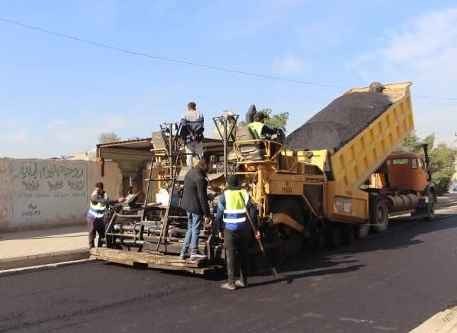 أمانة بغداد تواصل تطوير شوارع مدينة الصدر ضمن حملة إعمار كبرى