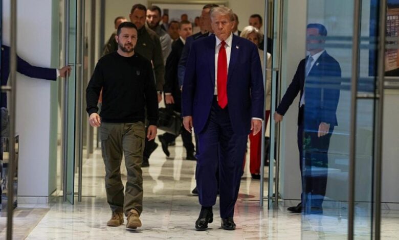 زيلنسكي وترامب لم يوقعا اتفاق المعادن خلال اجتماع البيت الأبيض