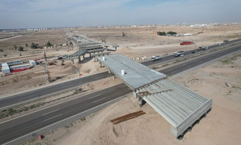 جسر الفلوجة الجديد: 600 متر تربط الجامعة بالمرور السريع وتخفف الازدحام