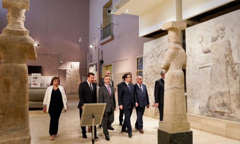 رئيس الوزراء يوافق على تأمين خزائن حديثة لحماية كنوز المتحف الوطني العراقي