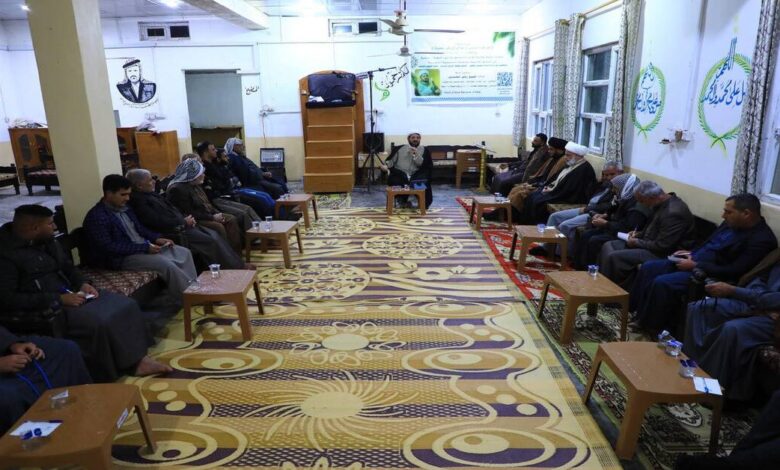 العتبة الحسينية تطلق سلسلة ندوات رمضانية للشباب في ديالى