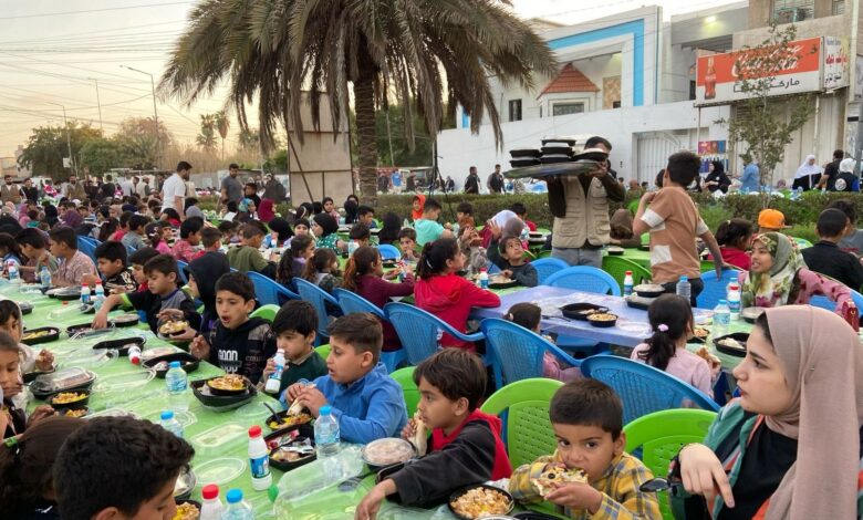 مأدبة الأيتام السنوية في بغداد تجمع 4000 طفل بمناسبة ذكرى الإمام علي