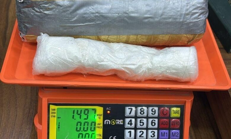 إحباط تهريب الكريستال المخدر بطرق مبتكرة في منفذ الشلامجة الحدودي