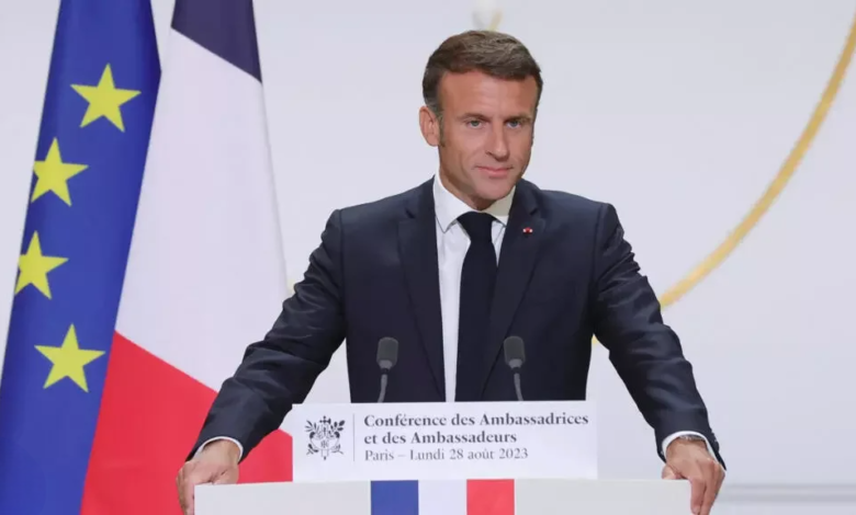 ماكرون يدعو لنقاش حول دور المظلة النووية الفرنسية في حماية أوروبا