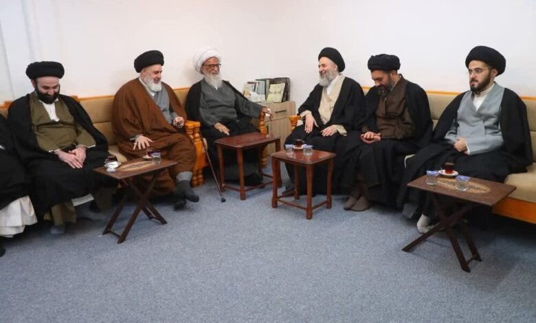 مجلس رمضاني للوعظ والإرشاد في مكتب المرجع النجفي (دام ظله)