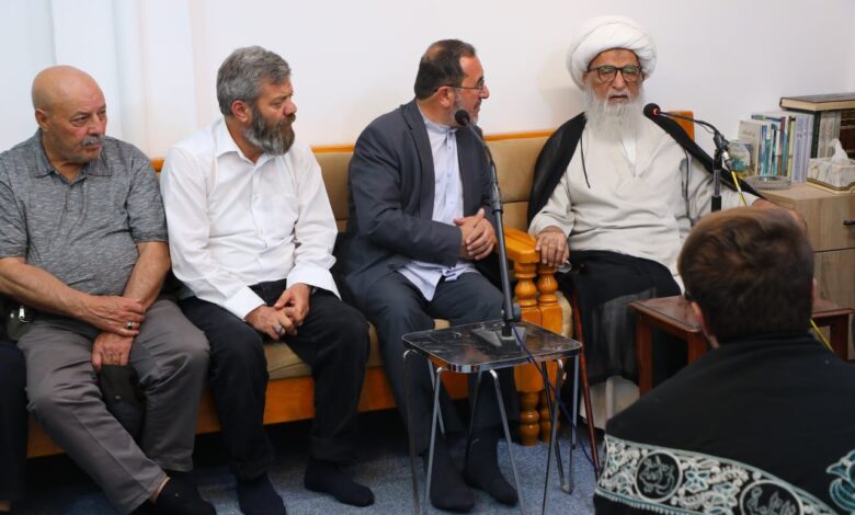 المرجع النجفي يدعو لتطبيق قيم الإسلام الأصيل خلال لقائه بوفد تركي