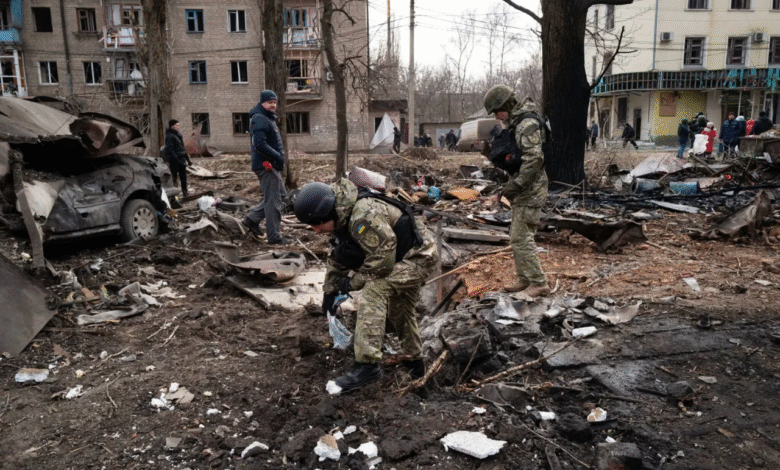 ارتفاع حصيلة ضحايا القصف الروسي دنيبرو شرق أوكرانيا