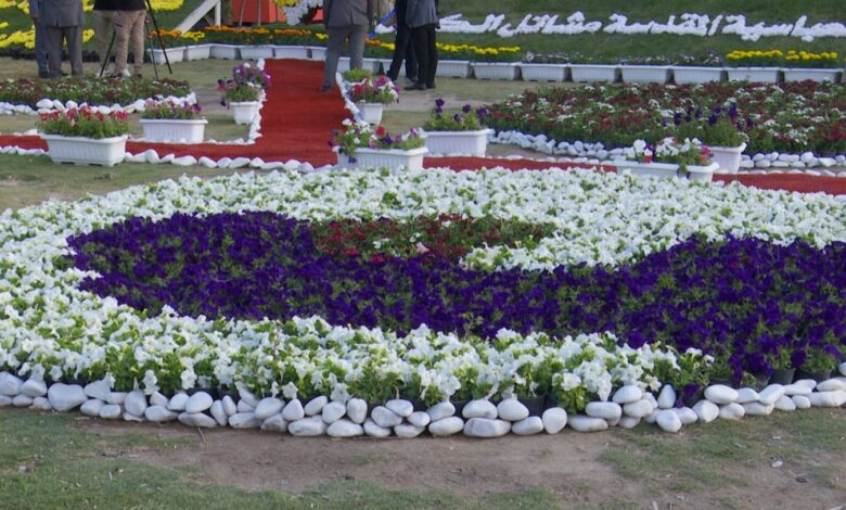 معرض الزهور السنوي الأول يزين كربلاء المقدسة بألوان الطبيعة الخلابة