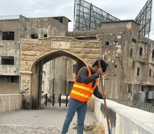 حملة واسعة لتأهيل قلعة كركوك استعداداً للسياحة العالمية