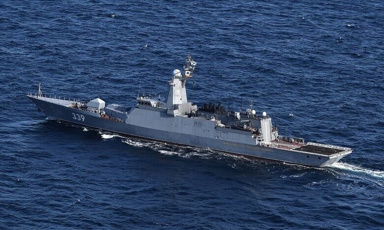 مناورات بحرية روسية-بنغلاديشية في المحيط الهندي