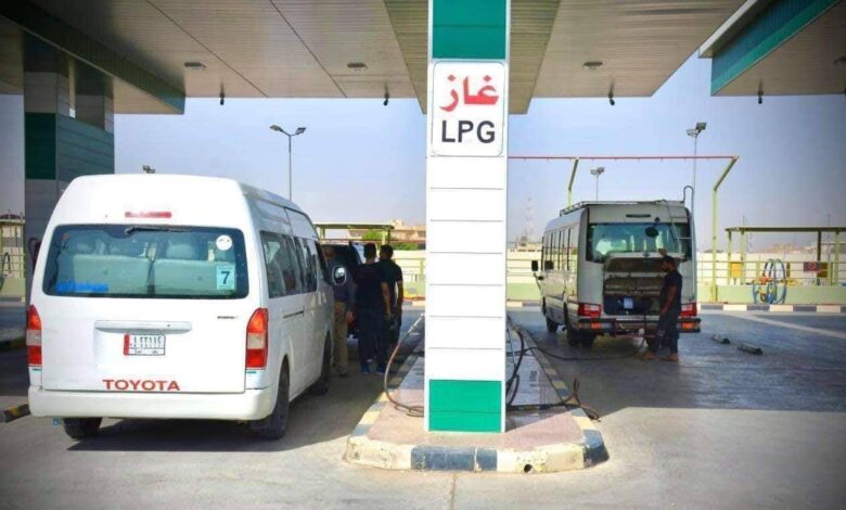 تزايد استخدام الغاز كوقود للسيارات في العراق بوتيرة متسارعة