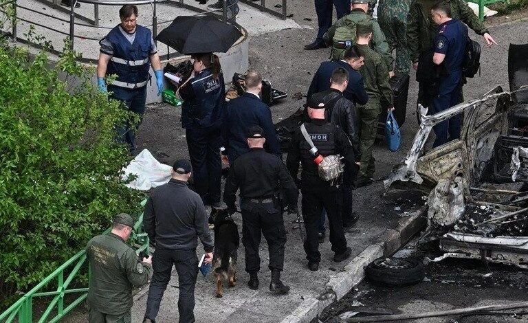 روسيا تتهم المخابرات الأوكرانية بمقتل جنرال روسي في تفجير سيارة مفخخة