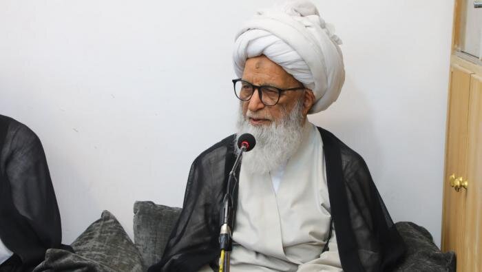 آية الله النجفي يعزي بوفاة العالم البارز الشيخ جواد الدندن في بيان رسمي